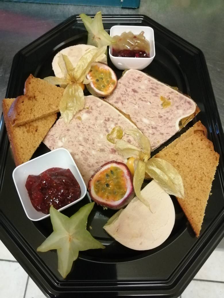 Planche de foie gras et terrine